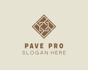 Flooring Tiling Pattern logo design