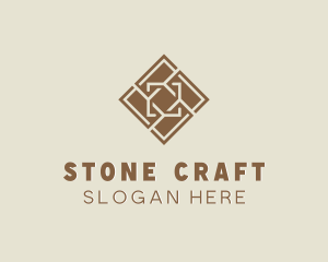 Paver - Flooring Tiling Pattern logo design