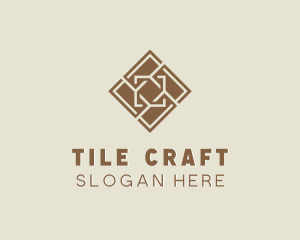 Flooring Tiling Pattern logo design