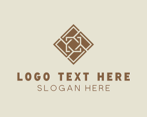 Flooring Tiling Pattern Logo
