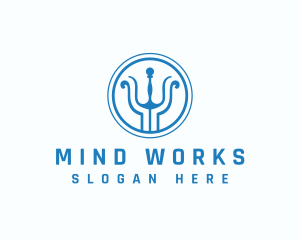 Psychology Wellness Counseling logo design