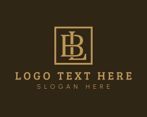 Letter BL - Luxury Elegant Letter BL logo design