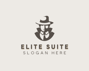 Suit Fashion Menswear logo design