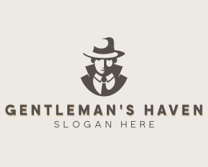 Suit Fashion Menswear logo design