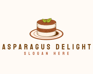 Tiramisu Pastry Cake Baking logo design