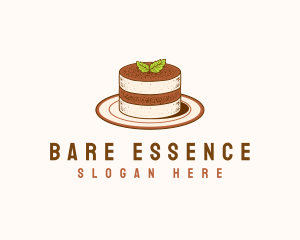 Tiramisu Pastry Cake Baking logo design