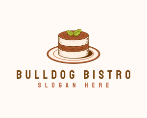 Tiramisu Pastry Cake Baking logo design