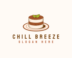 Tiramisu Pastry Cake Baking logo design