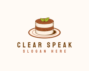 Tiramisu Pastry Cake Baking logo design