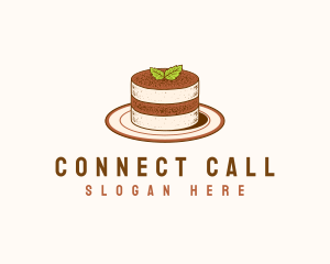 Tiramisu Pastry Cake Baking logo design