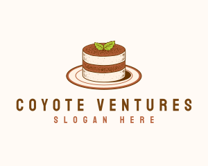 Tiramisu Pastry Cake Baking logo design