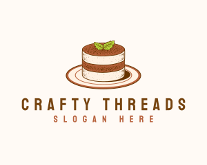 Tiramisu Pastry Cake Baking logo design