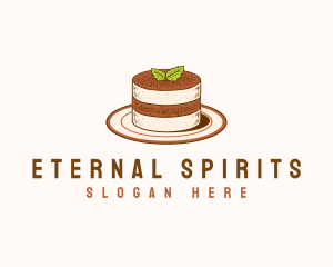 Tiramisu Pastry Cake Baking logo design