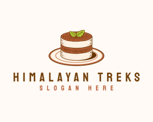 Tiramisu Pastry Cake Baking logo design