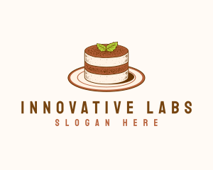 Tiramisu Pastry Cake Baking logo design