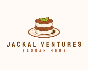 Tiramisu Pastry Cake Baking logo design