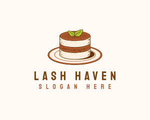 Tiramisu Pastry Cake Baking logo design