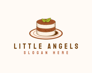 Tiramisu Pastry Cake Baking logo design