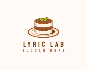 Tiramisu Pastry Cake Baking logo design