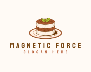 Tiramisu Pastry Cake Baking logo design