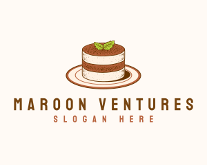 Tiramisu Pastry Cake Baking logo design