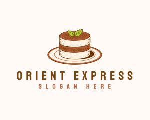 Tiramisu Pastry Cake Baking logo design