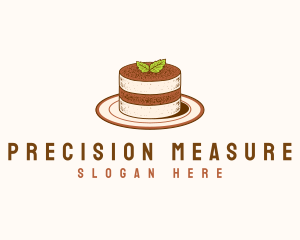 Tiramisu Pastry Cake Baking logo design