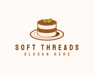 Tiramisu Pastry Cake Baking logo design