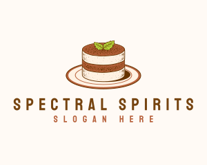 Tiramisu Pastry Cake Baking logo design