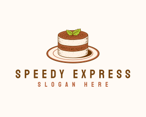 Tiramisu Pastry Cake Baking logo design