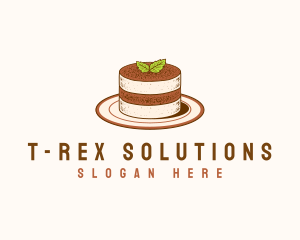 Tiramisu Pastry Cake Baking logo design