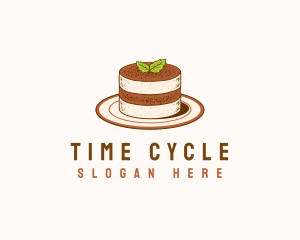 Tiramisu Pastry Cake Baking logo design