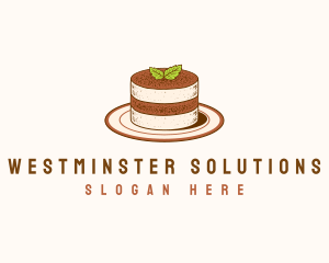 Tiramisu Pastry Cake Baking logo design