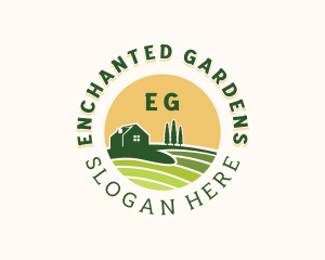 Lawn Planting Garden logo design