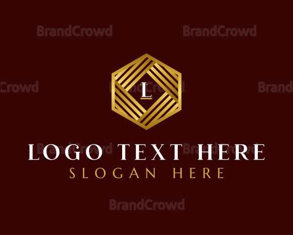 Luxury Hexagon Structure Logo
