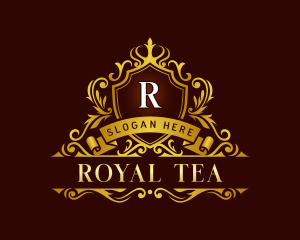 Crown Shield Royal logo design