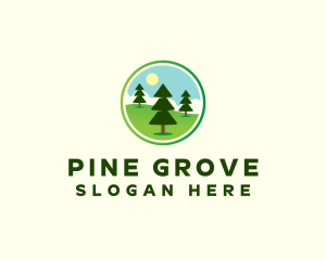 Pine - Pine Tree Wood logo design