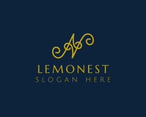 Hospitality - Ornate Luxury Cursive logo design