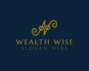 Luxe - Ornate Luxury Cursive logo design