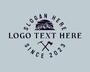 Tourist - Rustic Mountain Adventure logo design