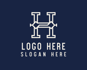 Electronics - Modern Startup Business Letter H logo design