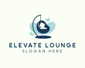 Lounge - Lounge Hanging Chair logo design