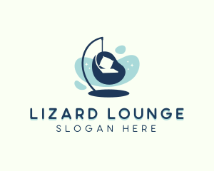 Lounge Hanging Chair logo design