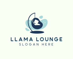 Lounge Hanging Chair logo design