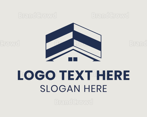 Minimalist Modern Roof Logo