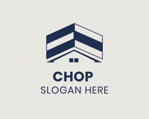 Cabin - Minimalist Modern Roof logo design