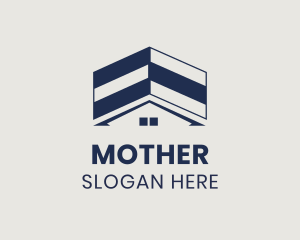 Resort - Minimalist Modern Roof logo design