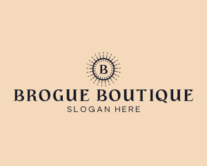 Upscale Sun Boutique logo design