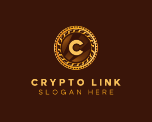 Crypto Coin Finance logo design