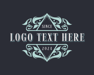 Emblem - Elegant Floral Styling logo design
